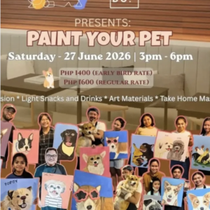 JUN 27: Pycasso x Kyodo | Paint Your Pet